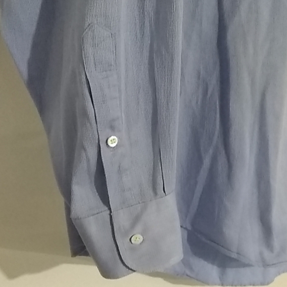 Nordstrom Dobby Cotton Buttondown Size 16-35 - Picture 4 of 6